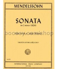 Sonata Cmin Va/Piano