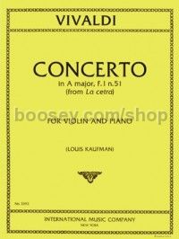 Concerto A Major, RV 345 Op. 9, No. 2