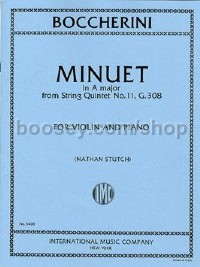 Minuet A Major (Violin & Piano)