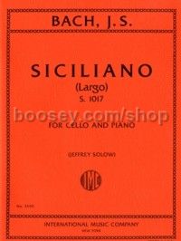 Siciliano (Largo) S. 1017