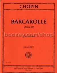 Barcarolle Op. 60