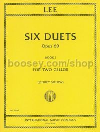 Six Duets - Op. 60, Book I for Two Cellos