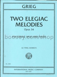 Two Elegiac Melodies Op.34 (Piano Score & Part)