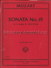 Sonata No.19 E flat major K.302/293b (Piano Score & Parts)