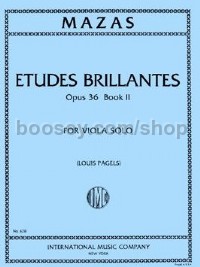 Etudes Brillantes Book 2 (Viola)