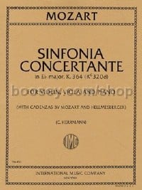 Symphonie Concertante Ebmaj (Violin, Viola & Cello)