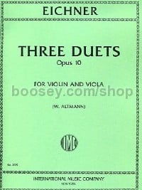 Three Duets Op10 (Violin & Piano)