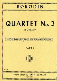 Quartet No.2 D Major (Parts)