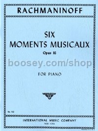 Six Moments Musicaux (Piano)