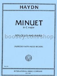 Minuet From Sonata Cmaj (Cello & Piano)