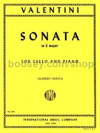 Sonata E Major (Cello & Piano)