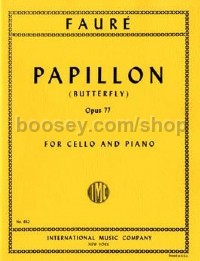 Papillon Op77 (Cello & Piano)