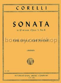 Sonata in D minor, Op. 5 No. 8 for cello and piano