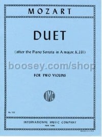Duet A Major (2 Violins)