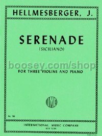 Serenade (3 Violins & Piano)