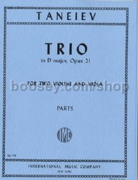 Trio D Major Op21 (2 Violins & Viola)