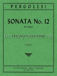 Violin Sonata No.12 E Major (Violin & Piano)