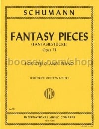 Fantasy Pieces Op73 (3 Cellos & Piano)