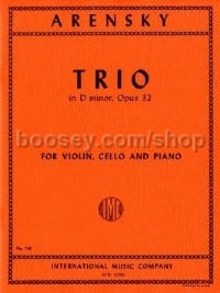 Trio D Minor Op32 (Violin, Cello & Piano)