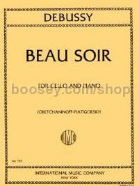 Beau Soir (Cello & Piano)