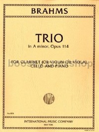 Trio A Min Op114 (Mixed Trio)