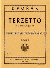 Terzetto Op74 Min Score (2 Violins & Viola)