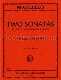 Two Sonatas No.1 Fmaj & No.4 (Cello & Piano)