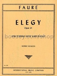 Elegy Op24 Kb Pft (Double Bass & Piano)