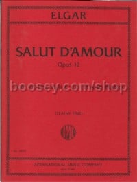 Salut D'amour op.12 (Piano Direction and Parts)