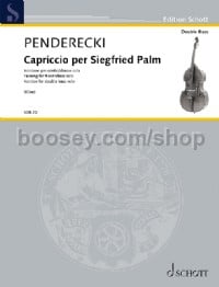 Capriccio per Siegfried Palm (Double Bass)