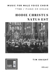 Hodie Christus Natus Est (TTBB Choir & Organ)