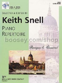 Piano Repertoire Baroque & Classical Level 3