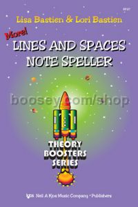 More Lines and Spaces Note Speller (Theory Boosters)