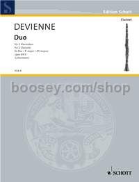 Duo op. 69 - 2 clarinets