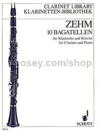 10 Bagatelles - clarinet & piano