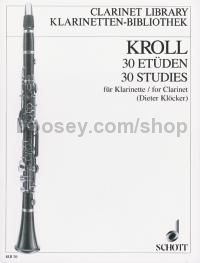 30 Studies - clarinet