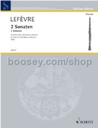 Sonatas (2) (clar/flute/cello & piano)