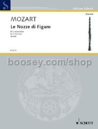 Marriage of Figaro for 2 Clarinets