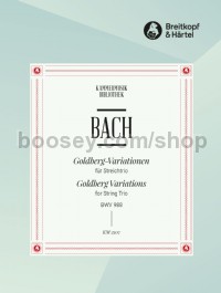 Goldberg Variations BWV 988 - String Trio