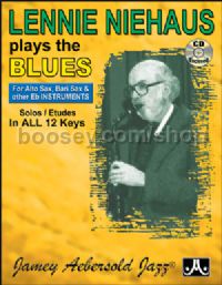 Lennie Niehaus Plays The Blues Eb Edition (Jamey Aebersold Jazz Play-along)