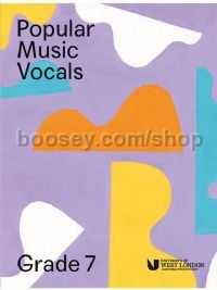 Popular Music Vocals - Grade 7 (Book + Online Audio)