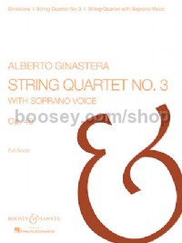 String Quartet No. 3 (Full Score)