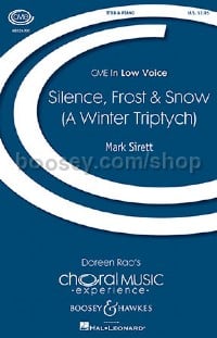 Silence, Frost & Snow (A Winter Triptych) (TTBB & Piano)