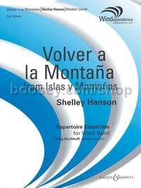 Volver a la Montana (Symphonic Band Full score)