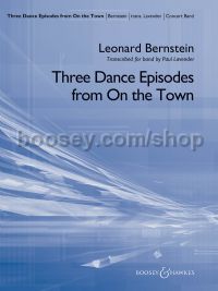 Three Dance Episodes - from On The Town (Wind Band - Score)
