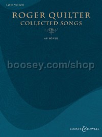 Collected Songs (Low Voice & Piano)