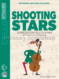 Shooting Stars (Repackage - Cello & Piano) - Book & Online Audio