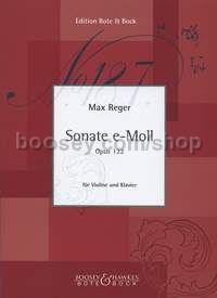 Sonata in E Minor, Op. 122 for violin & piano