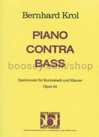 Piano contra Bass, Op. 101 (Double Bass & Piano)