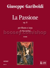 La Passione Op. 8 for Flute & Harp (score & parts)